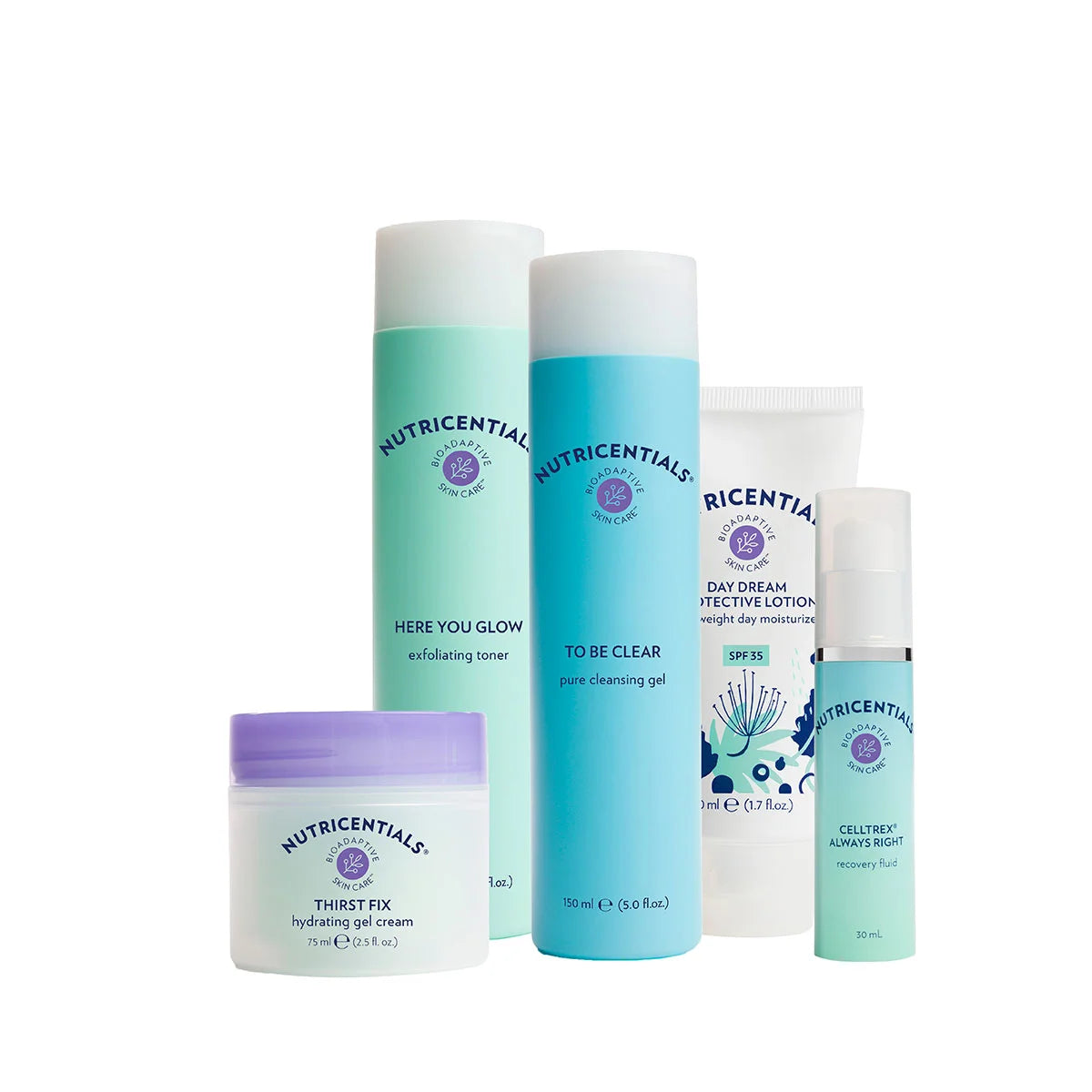 Nutricentials® Bioadaptive Skin Care™ Kit transparente y equilibrado EE. UU.