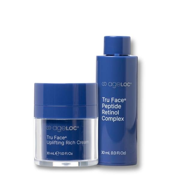 Nu Skin ageLOC® Tru Face® Peptide Retinol Complex + Uplifting Cream USA - NewSkinShop