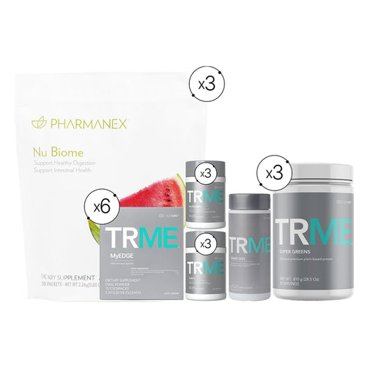 ageLOC® TRMe® 90-Day Kit (Super Greens) with Nu Biome AUS