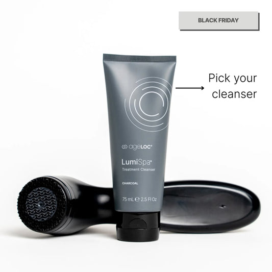 ageLOC® BLACK LumiSpa® iO + Cleanser USA