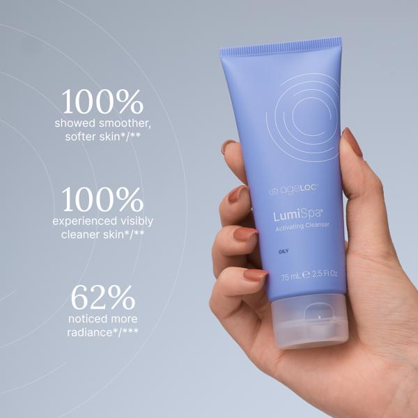 ageLOC® Rose Gold LumiSpa® iO + Cleanser Oily AUS