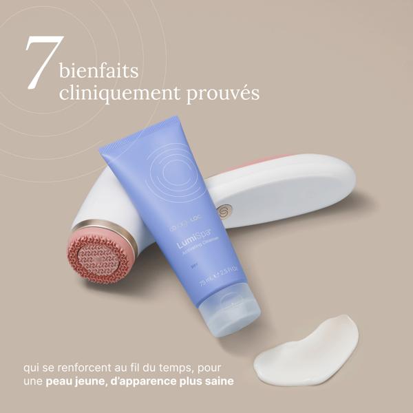 ageLOC® Rose Gold LumiSpa® iO + Cleanser Dry AUS