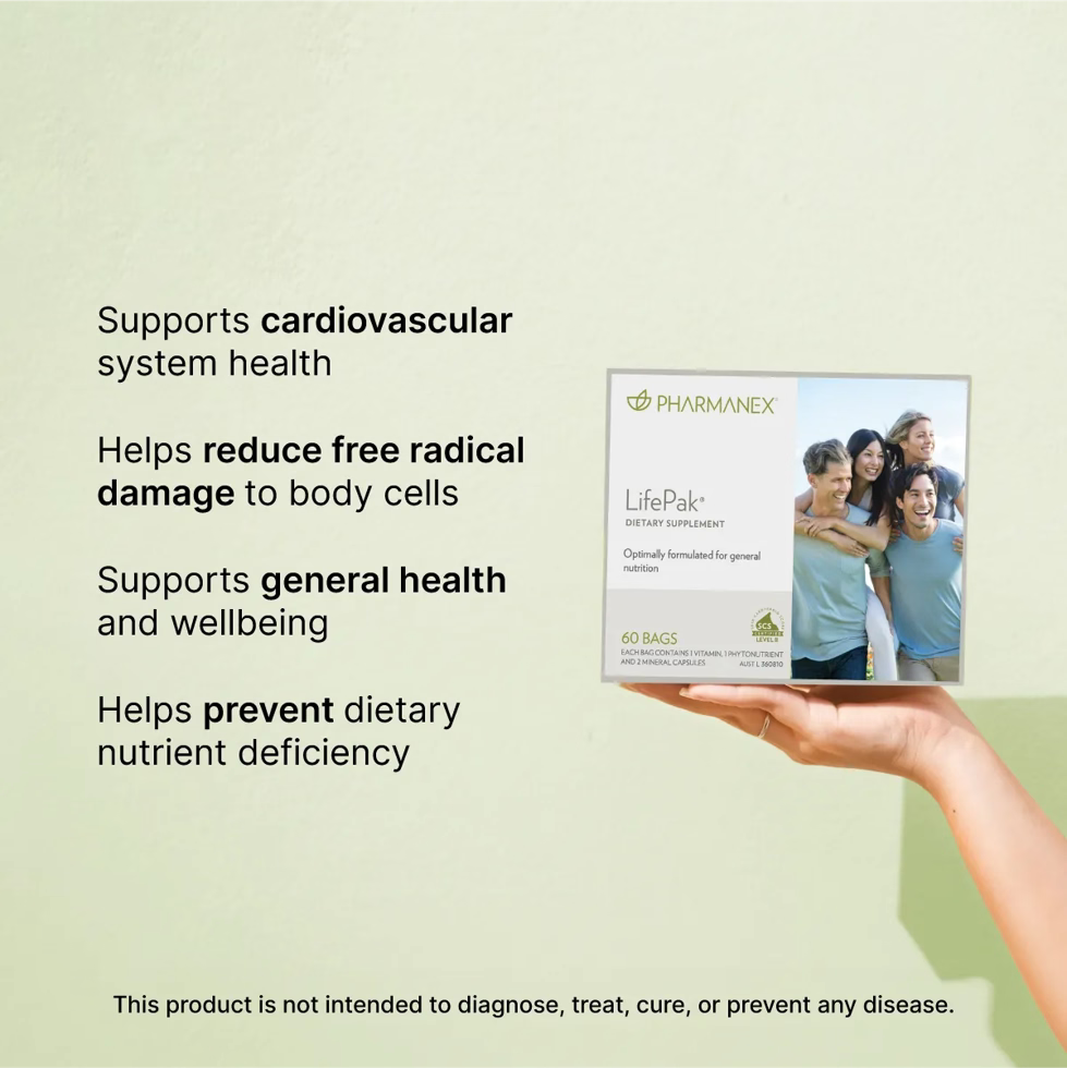 Lifepak® Pharmanex 60 packets AUS
