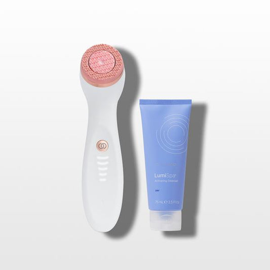 ageLOC® Rose Gold LumiSpa® iO + Cleanser Dry AUS