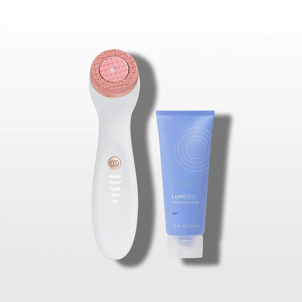 ageLOC® Rose Gold LumiSpa® iO + Cleanser Oily AUS
