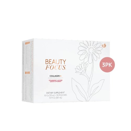 Nu Skin 3 pack Beauty Focus Collagen+ Strawberry - NewSkinShop