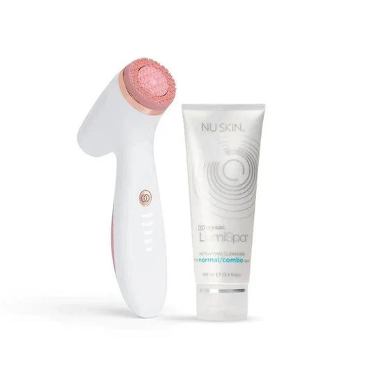 Nu Skin ageLOC® Rose Gold LumiSpa® iO + Cleanser Normal / Combo USA - NewSkinShop