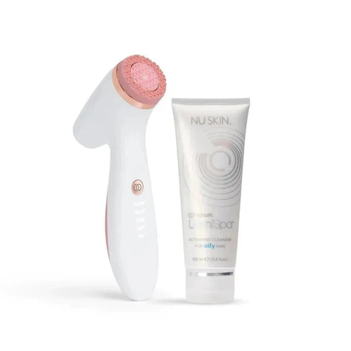 Nu Skin ageLOC® Rose Gold LumiSpa® iO + Cleanser Oily USA - NewSkinShop