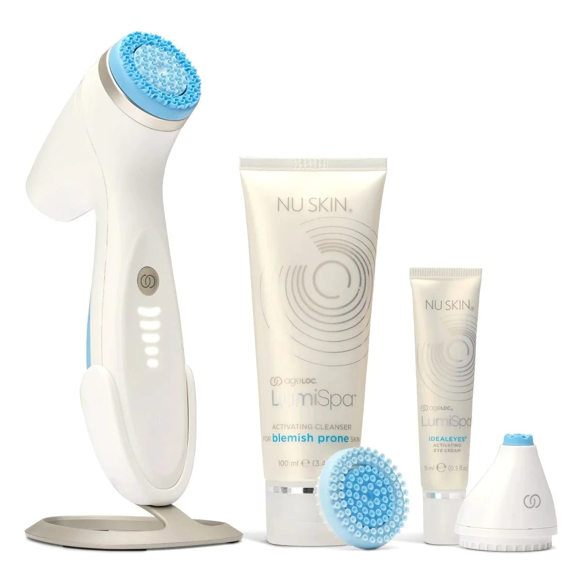 Nu Skin Kit ageLOC LumiSpa iO para piel propensa a las imperfecciones con Ideal Eyes - NewSkinShop