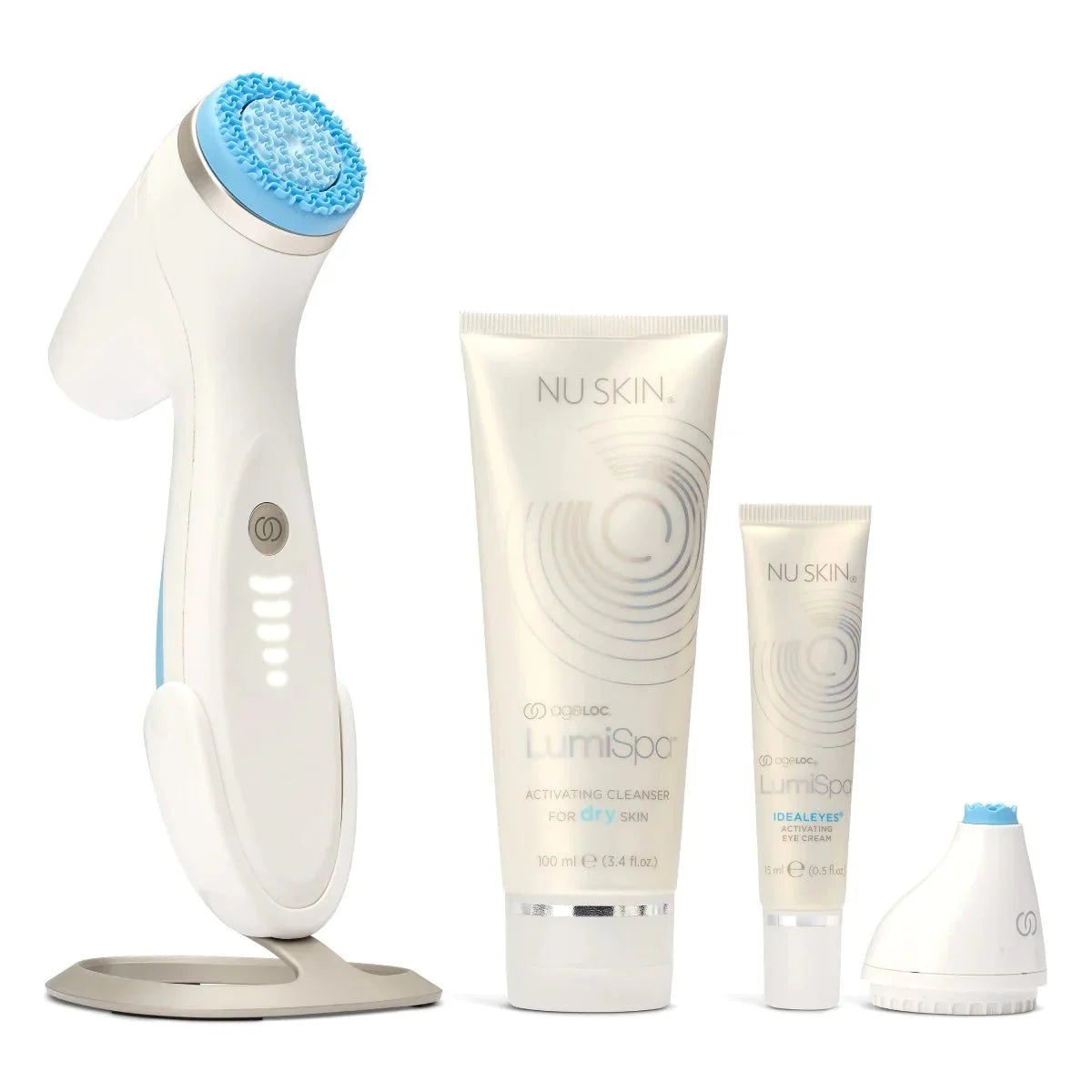 Nu Skin Kit ageLOC LumiSpa iO para piel seca con Ideal Eyes - NewSkinShop