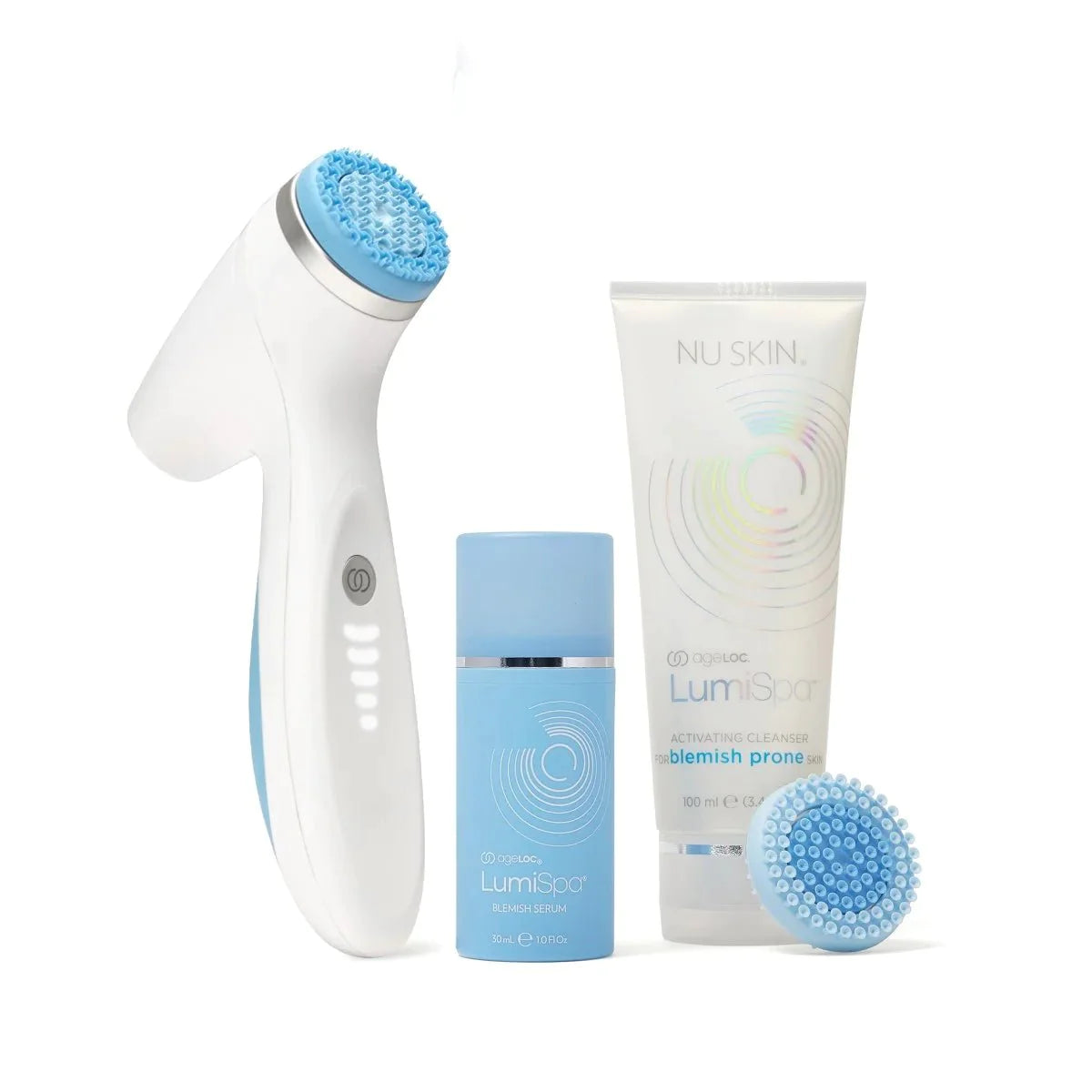 Nu Skin Rutina completa ageLOC LumiSpa iO para piel propensa a las imperfecciones - NewSkinShop